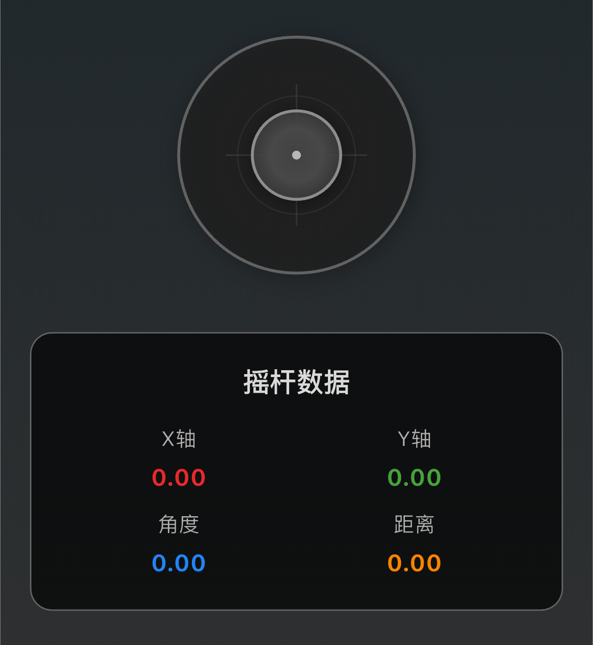 编写 Flutter 游戏摇杆组件
