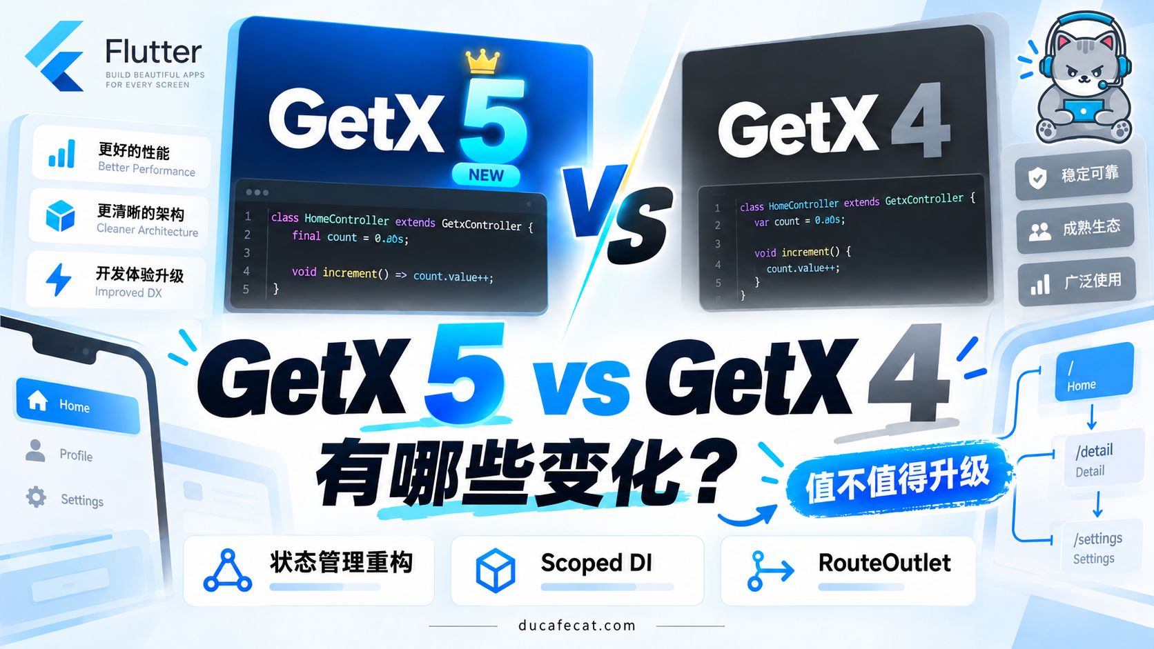 GetX 5 对比 GetX 4：有哪些变化，值不值得升级？